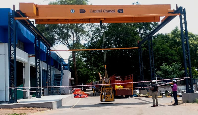 Enhancing Efficiency with EOT Crane Installation for Outer 